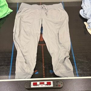 Lululemon Athletica Light Gray Cropped Pants